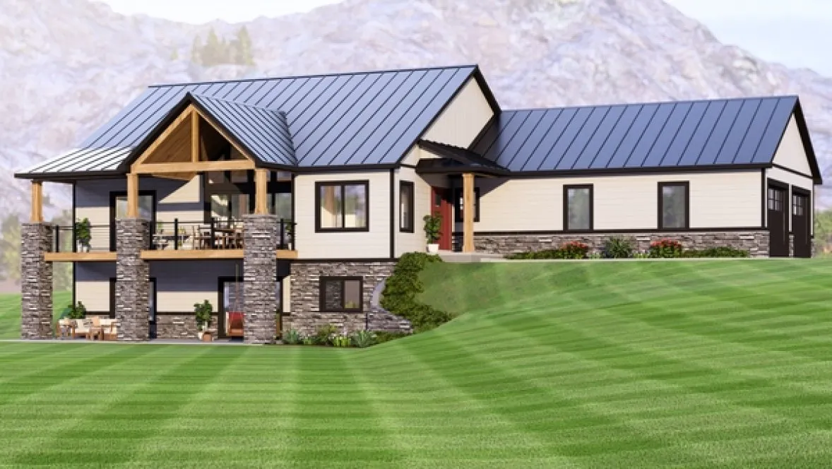 ExteriorPhoto for House Plan #758202