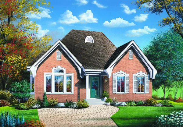 Full Rendering for House Plan #149512