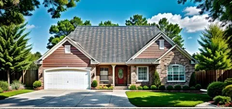 Full Rendering for House Plan #351041