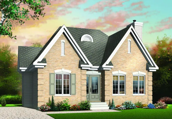 Full Rendering for House Plan #149812