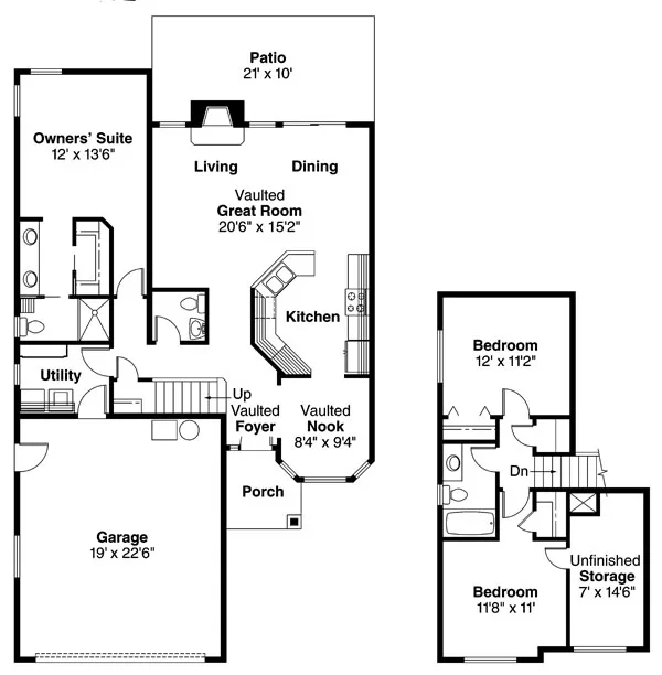 Plan for House Plan #344233