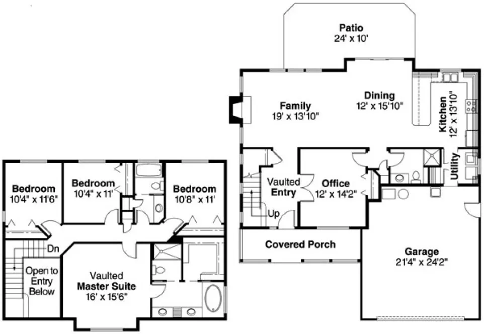 Plan for House Plan #341333