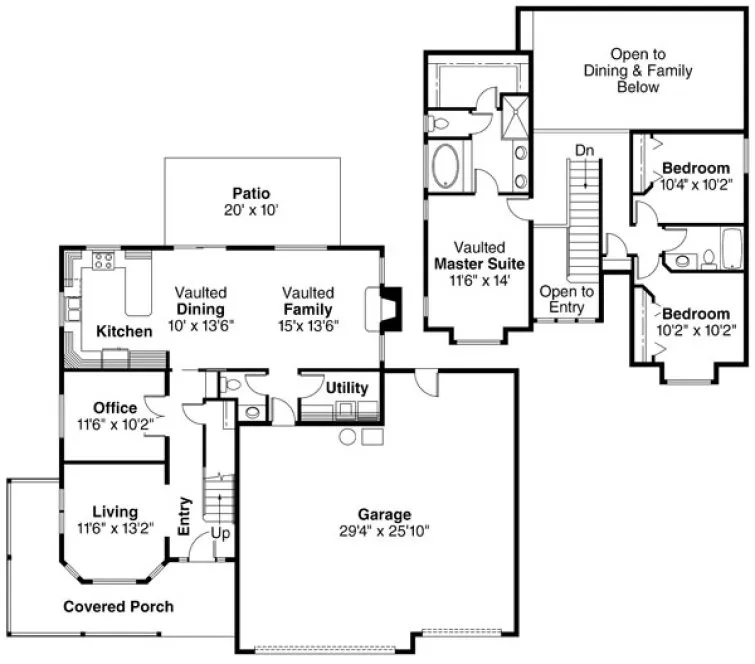 Plan for House Plan #348333