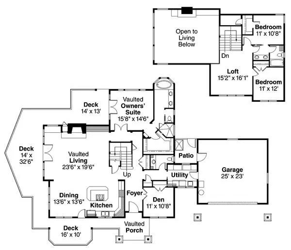 Plan for House Plan #345163