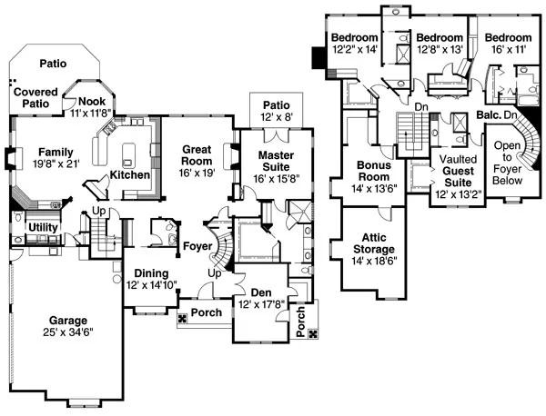 Plan for House Plan #349243