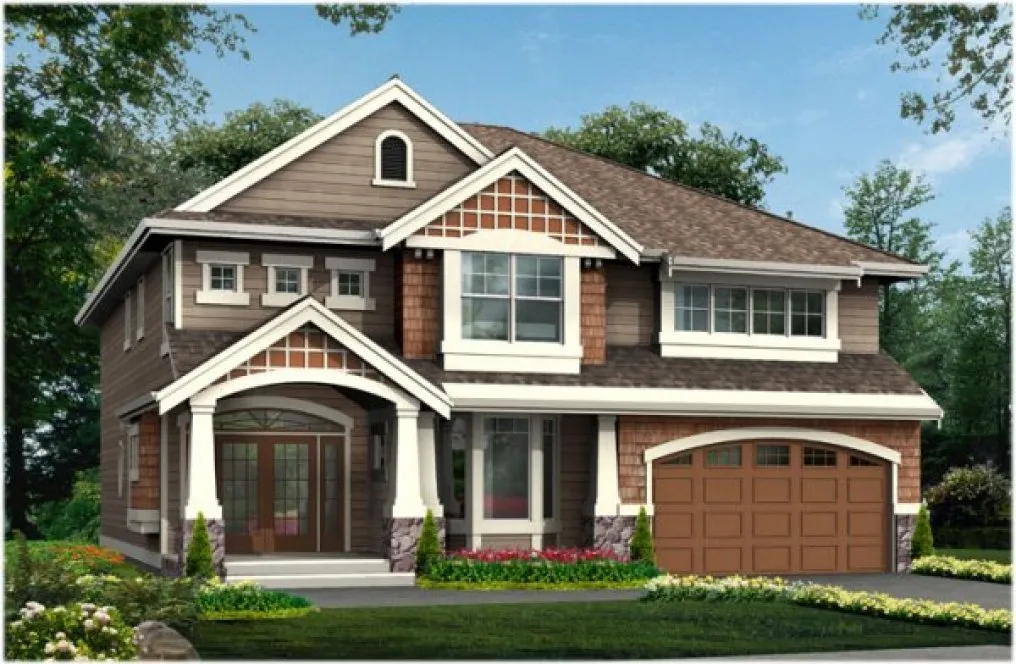 Full Rendering for House Plan #330503
