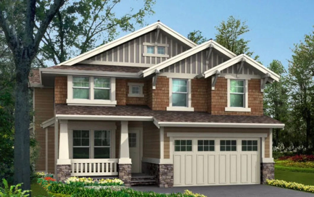 Full Rendering for House Plan #335782