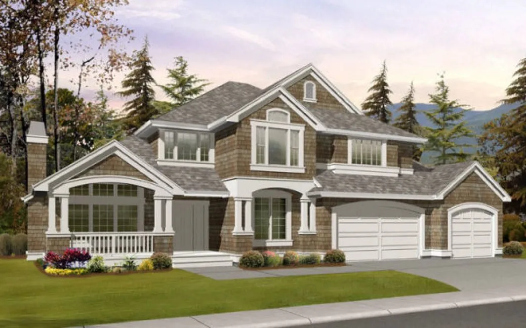 Full Rendering for House Plan #330823