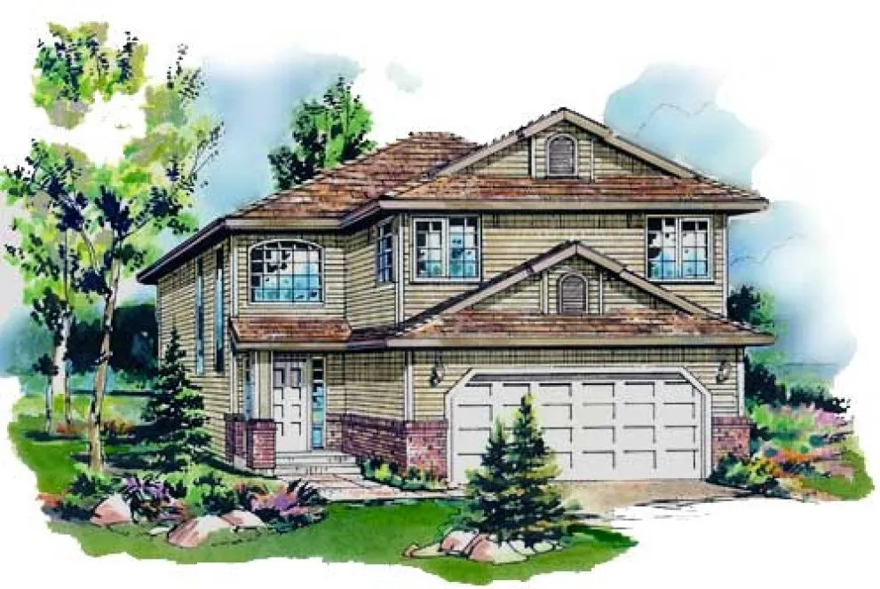 Full Rendering for House Plan #139524