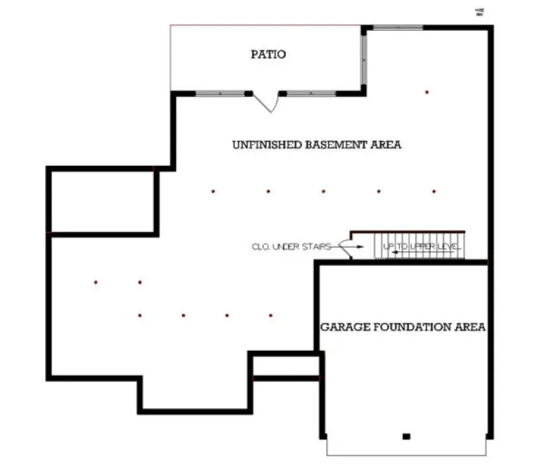Basement Plan for House Plan #485341