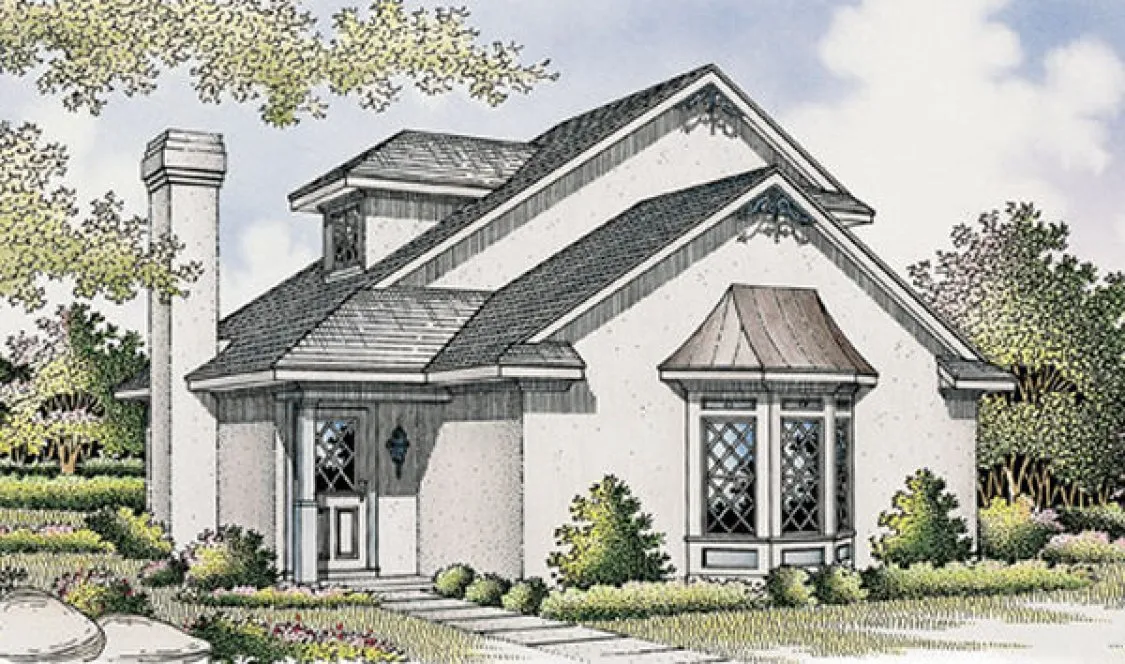 Full Rendering for House Plan #482001