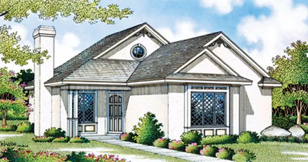 Full Rendering for House Plan #481090