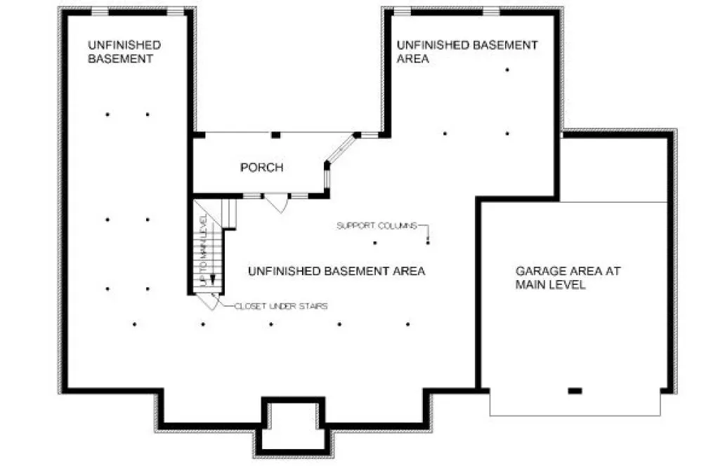 Basement Plan for House Plan #484091
