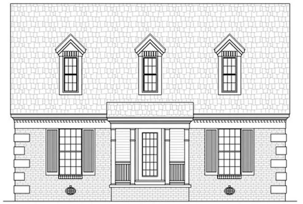 ExteriorPhoto for House Plan #483001