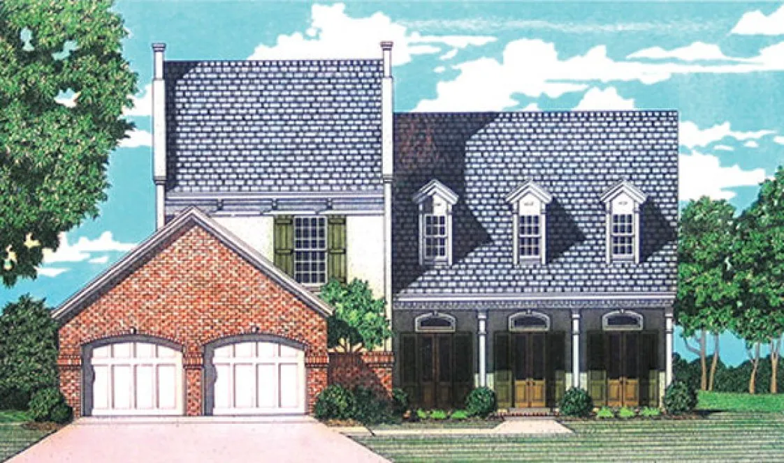 ExteriorPhoto for House Plan #483042