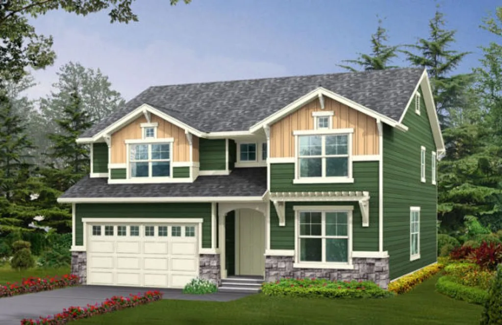Full Rendering for House Plan #332590