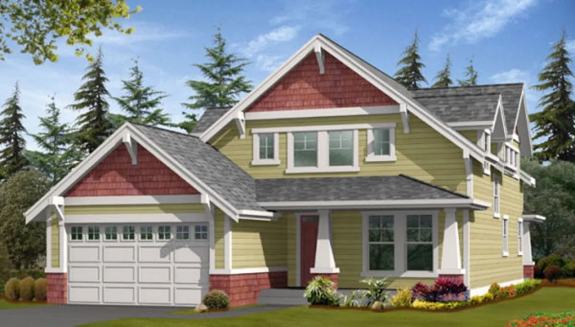 Full Rendering for House Plan #337732