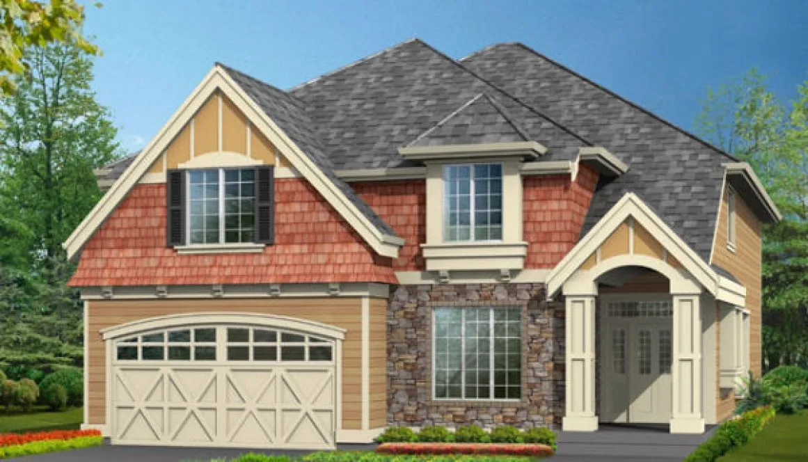 Full Rendering for House Plan #330692