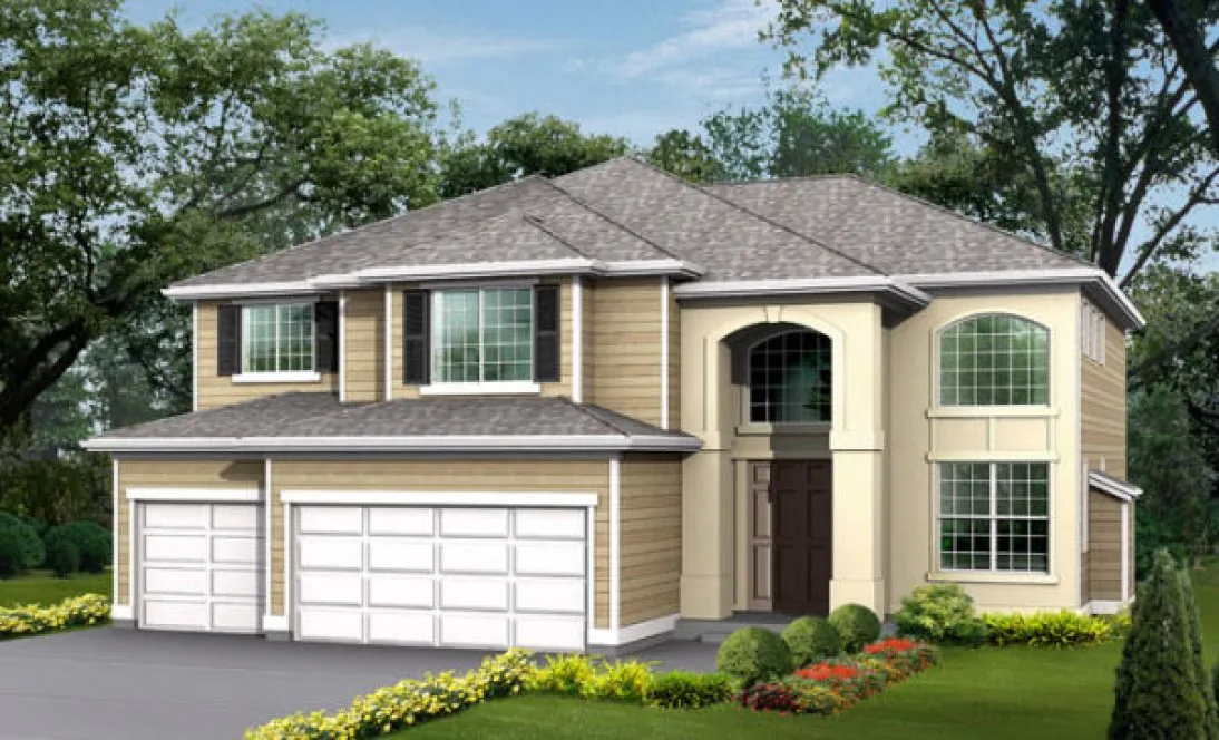 Full Rendering for House Plan #339403