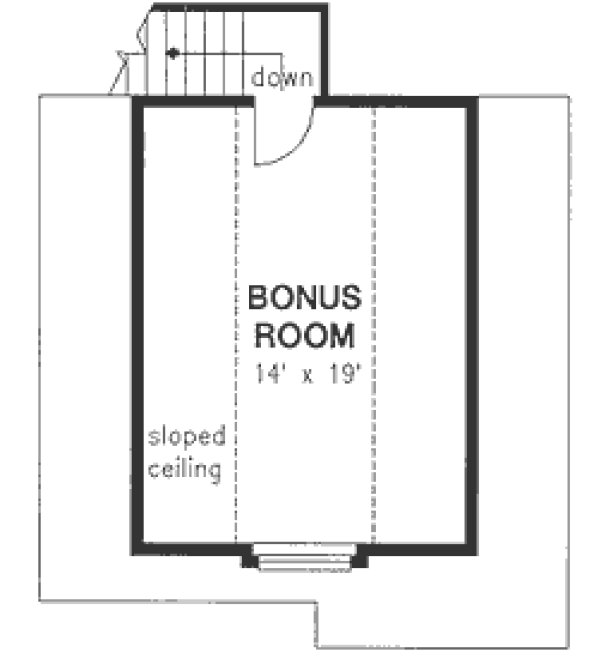 Plan for House Plan #133054
