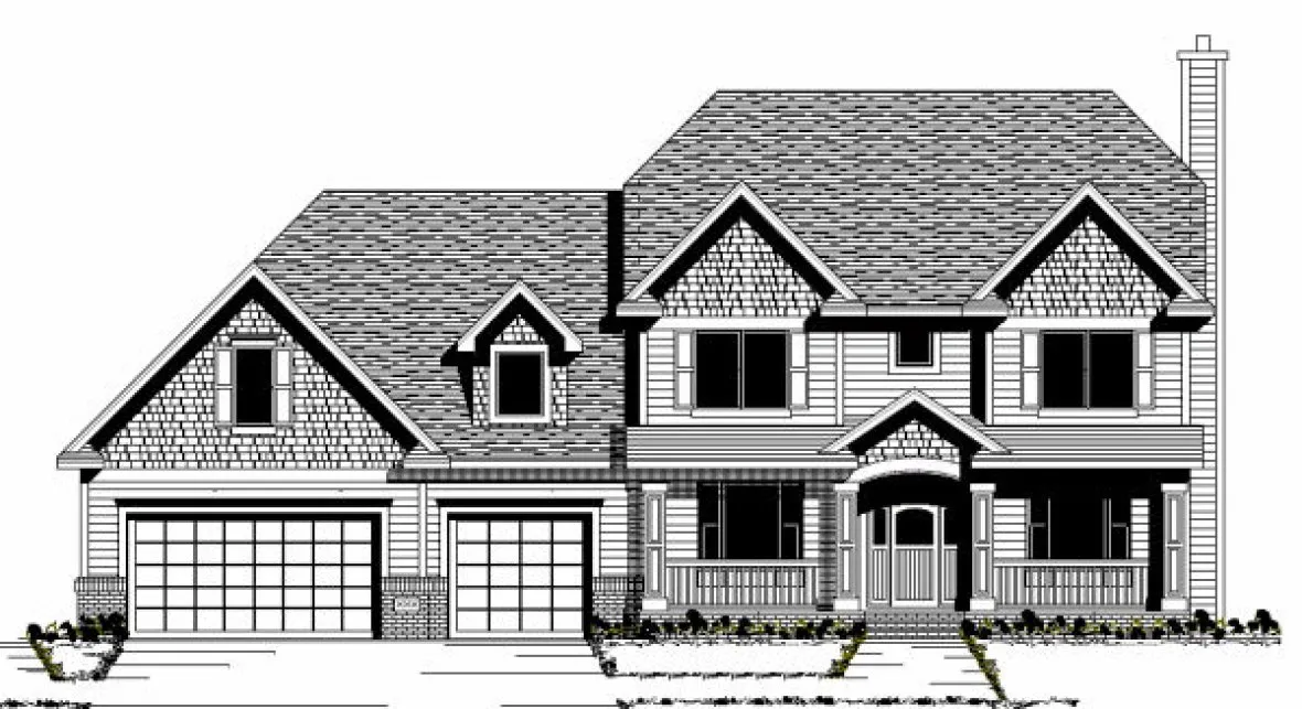 ExteriorPhoto for House Plan #289123