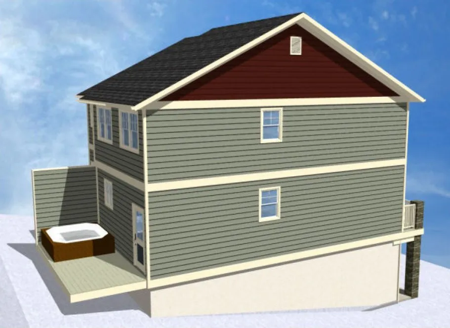 ExteriorPhoto for House Plan #195226