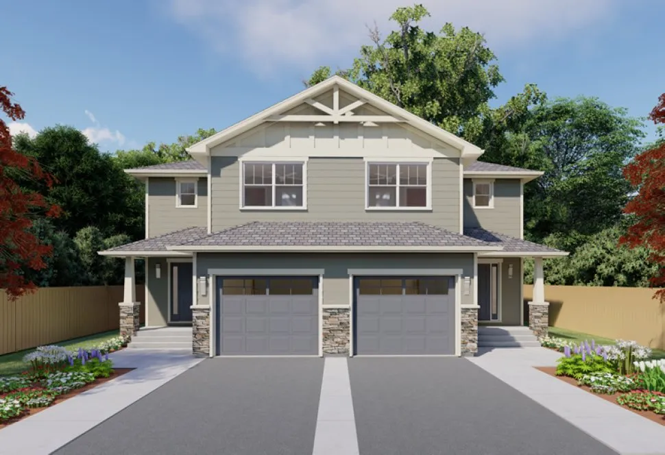 Full Rendering for House Plan #195260