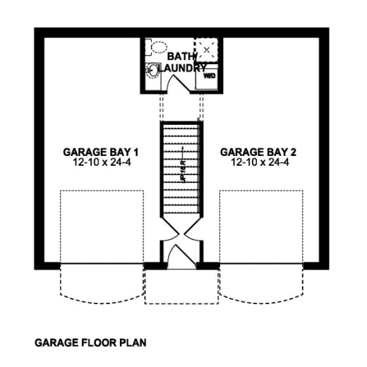 Basement Plan for House Plan #195236