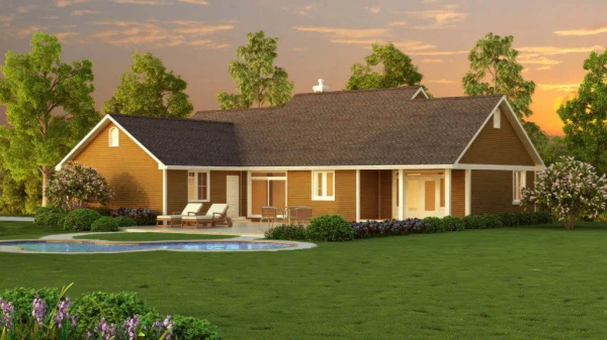 ExteriorPhoto for House Plan #132154