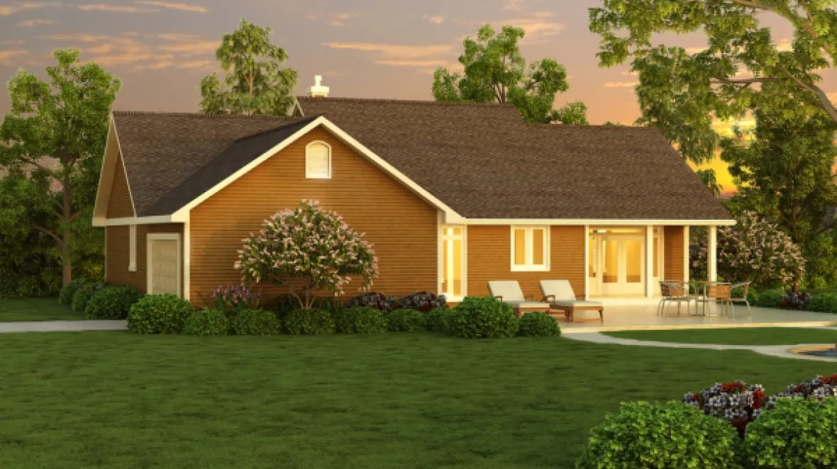 ExteriorPhoto for House Plan #132154