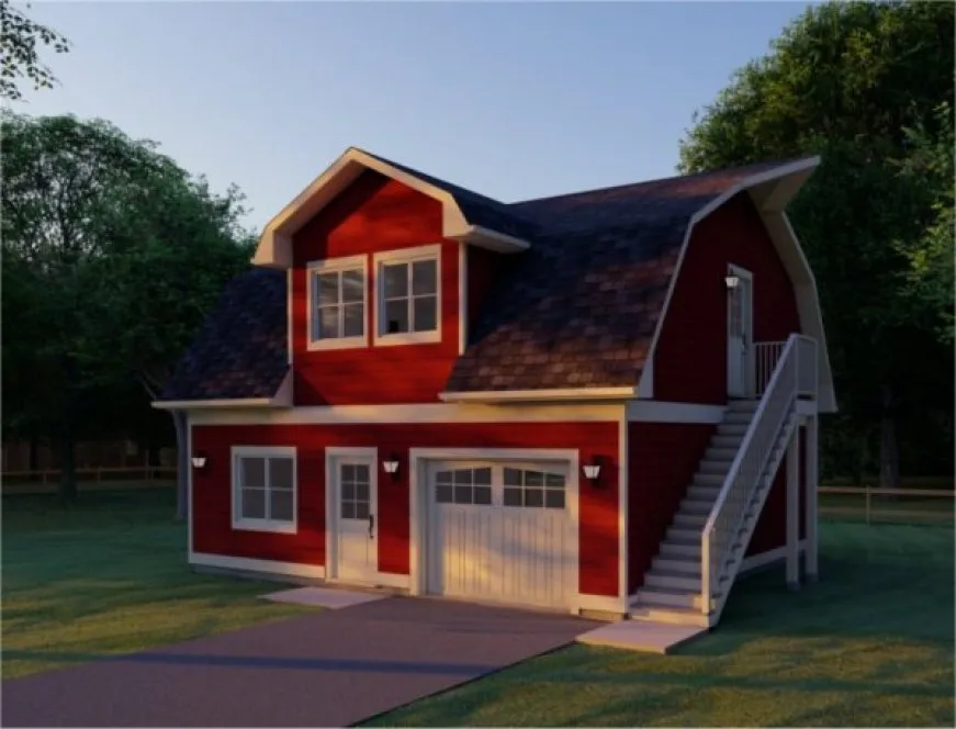 ExteriorPhoto for House Plan #195203