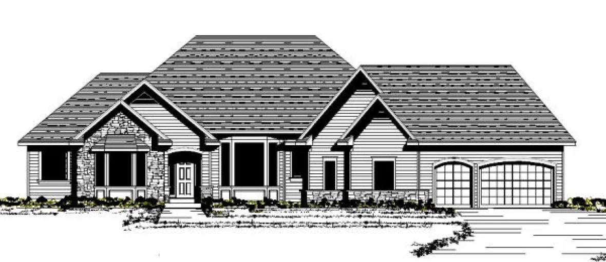 ExteriorPhoto for House Plan #287014