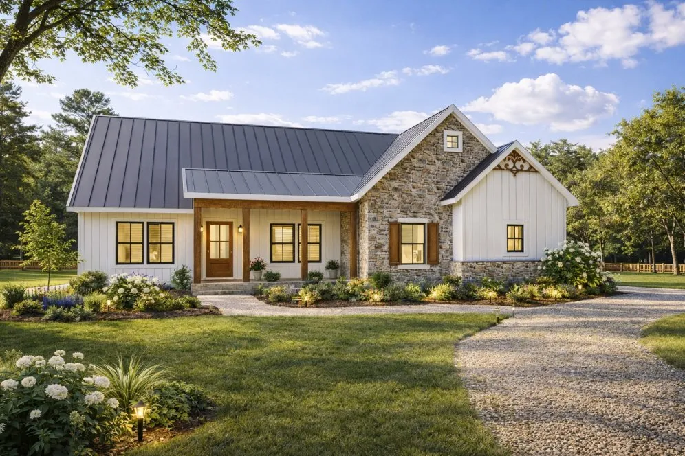 Full Rendering for House Plan #433431