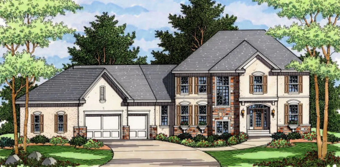 Full Rendering for House Plan #289082