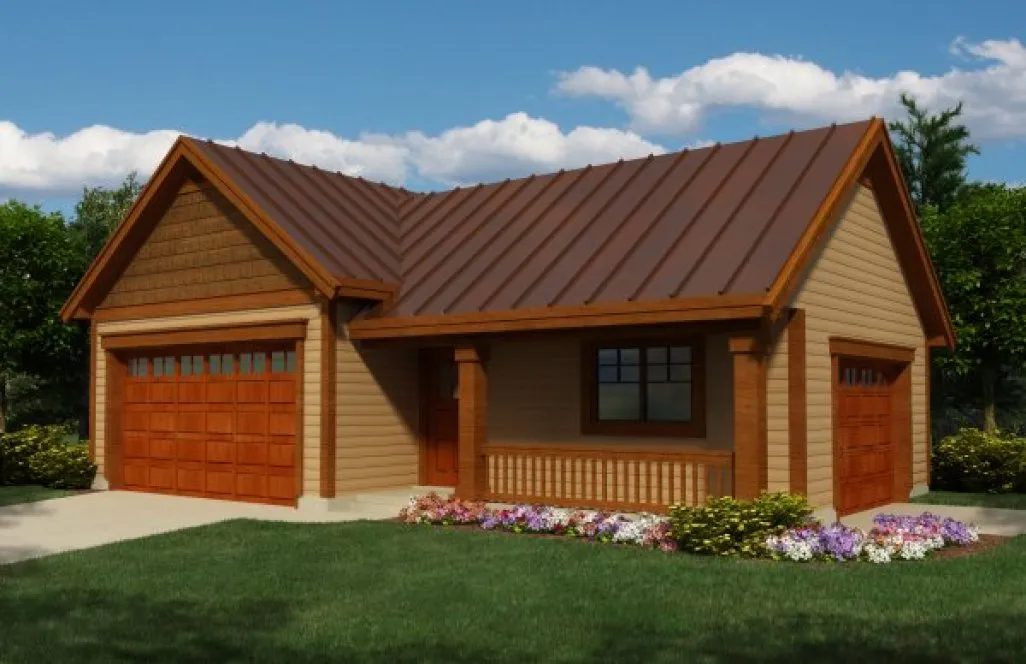 Full Rendering for House Plan #260690