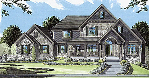ExteriorPhoto for House Plan #535730