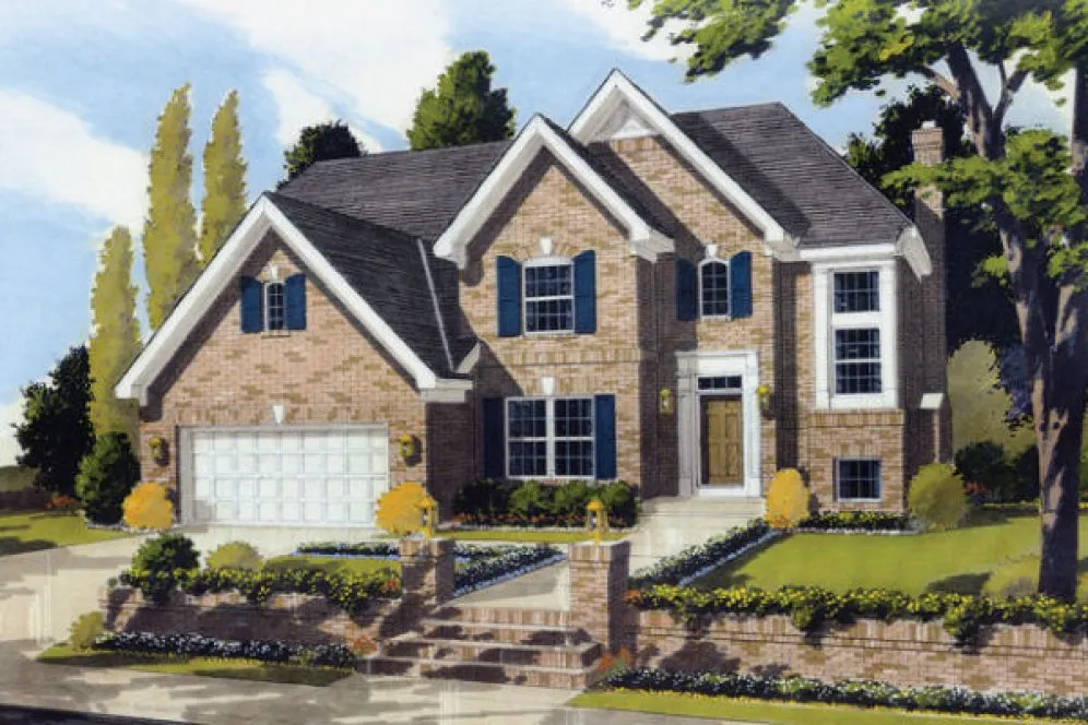 Full Rendering for House Plan #533410