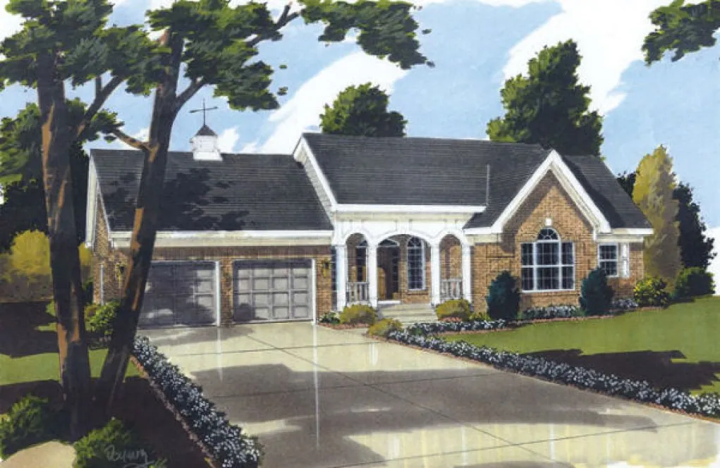 ExteriorPhoto for House Plan #536910