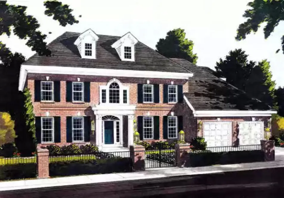 Full Rendering for House Plan #532120