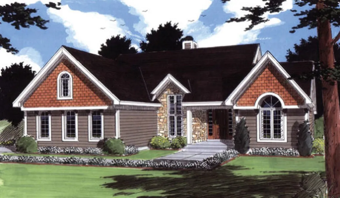 ExteriorPhoto for House Plan #535820