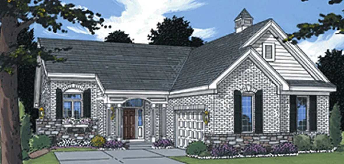 ExteriorPhoto for House Plan #535130