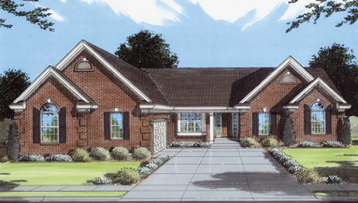 Full Rendering for House Plan #537330