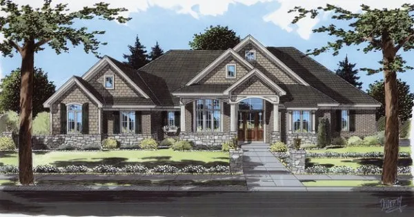 ExteriorPhoto for House Plan #536630