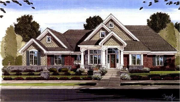 ExteriorPhoto for House Plan #536250