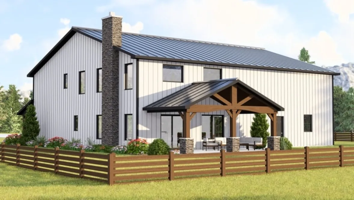 ExteriorPhoto for House Plan #757091