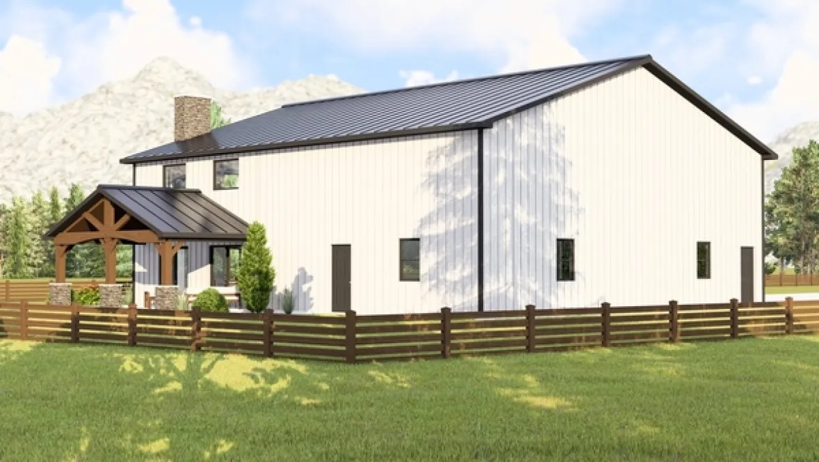 ExteriorPhoto for House Plan #757091