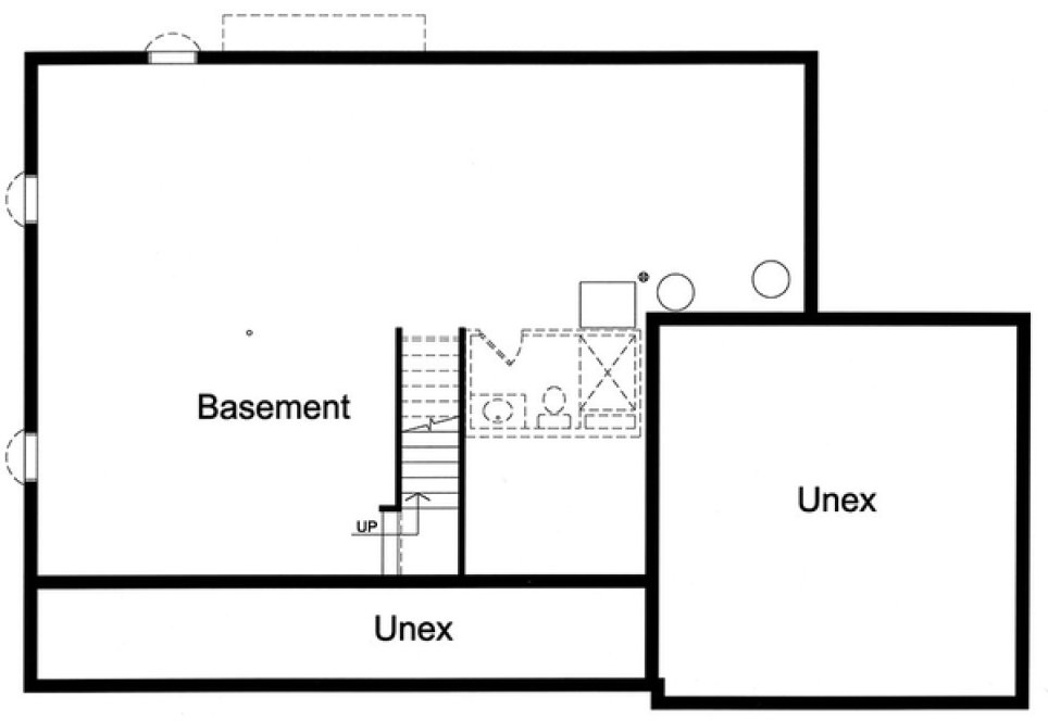 Basement Plan for House Plan #534661