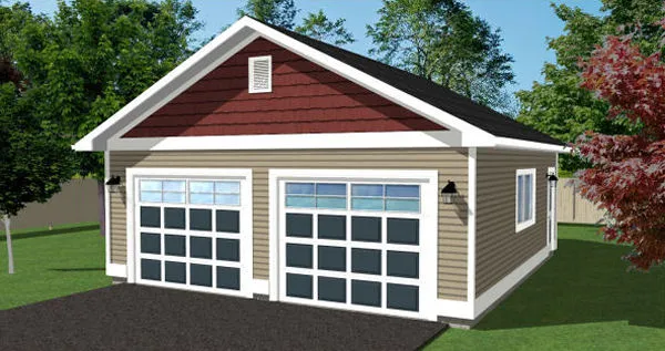 Full Rendering for House Plan #191010