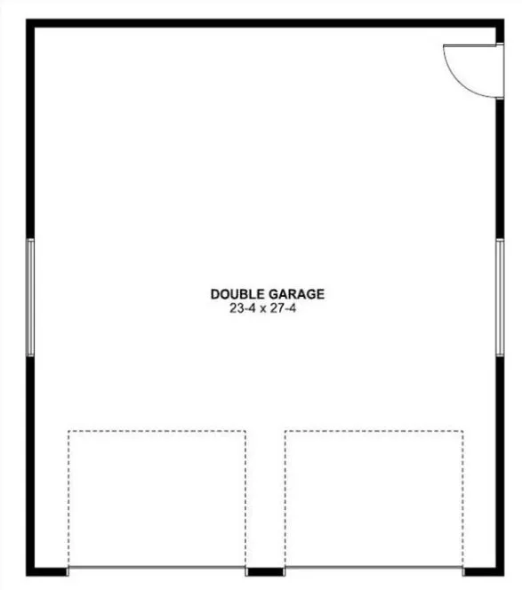 Main Floor Plan for House Plan #191011
