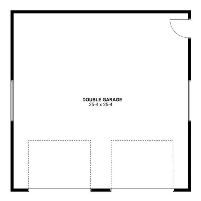 Main Floor Plan for House Plan #191012